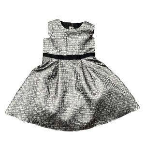 Jessica McClintock Girls Collection Metallic Dress sz 6